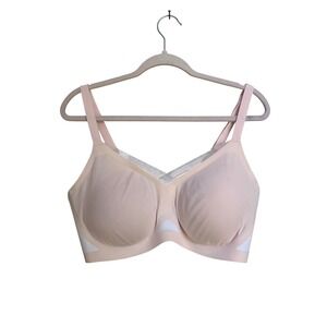 Honeylove Silhouette Bra Pink Sand Wire-Free Seamless Support Size 2X LWBR0302